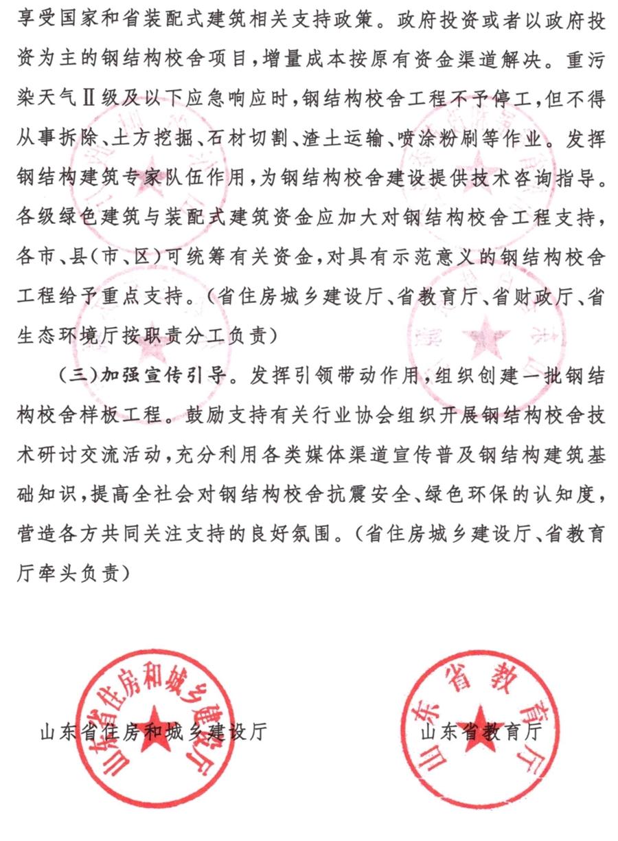 鋼結(jié)構(gòu)校舍建設(shè) 政策扶持知多少！(圖5)